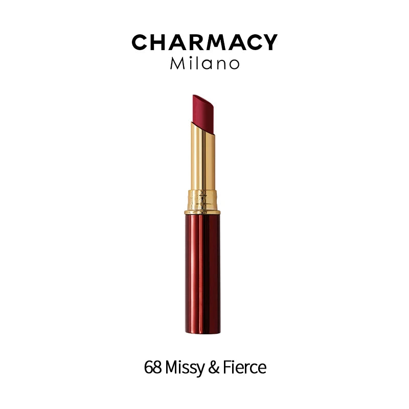 E CHARMACY Rouge à lèvres velours waterproof 16 couleurs, facile à porter, longue tenue, mat, maquillage pour les lèvres, cosmétique