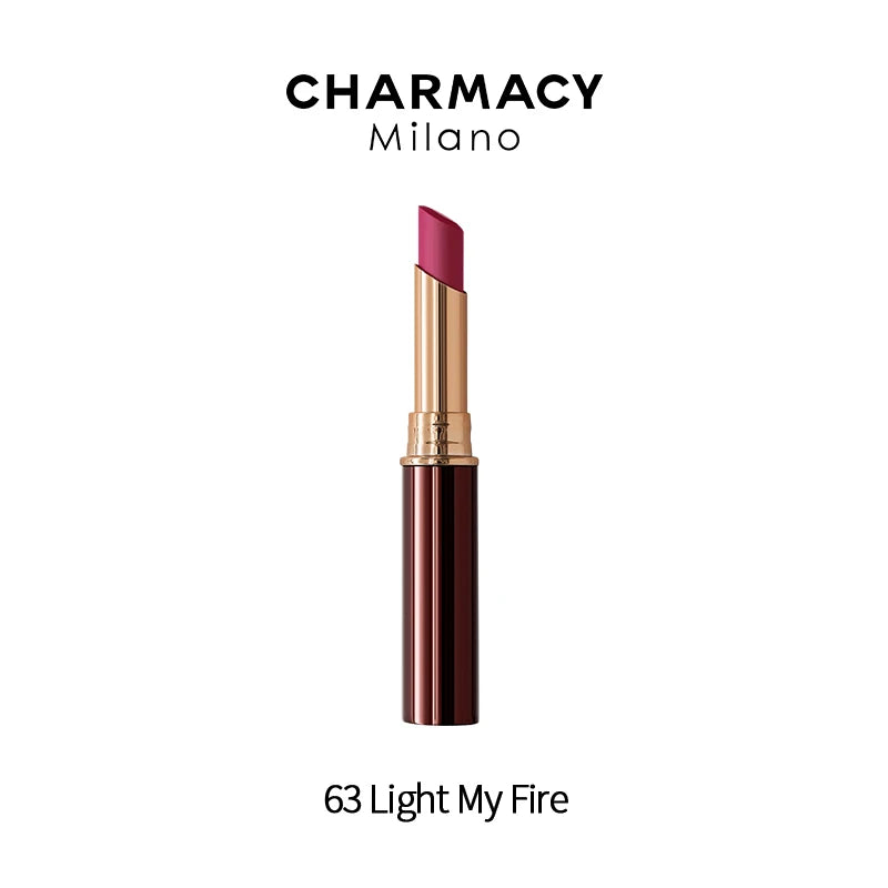 E CHARMACY Rouge à lèvres velours waterproof 16 couleurs, facile à porter, longue tenue, mat, maquillage pour les lèvres, cosmétique