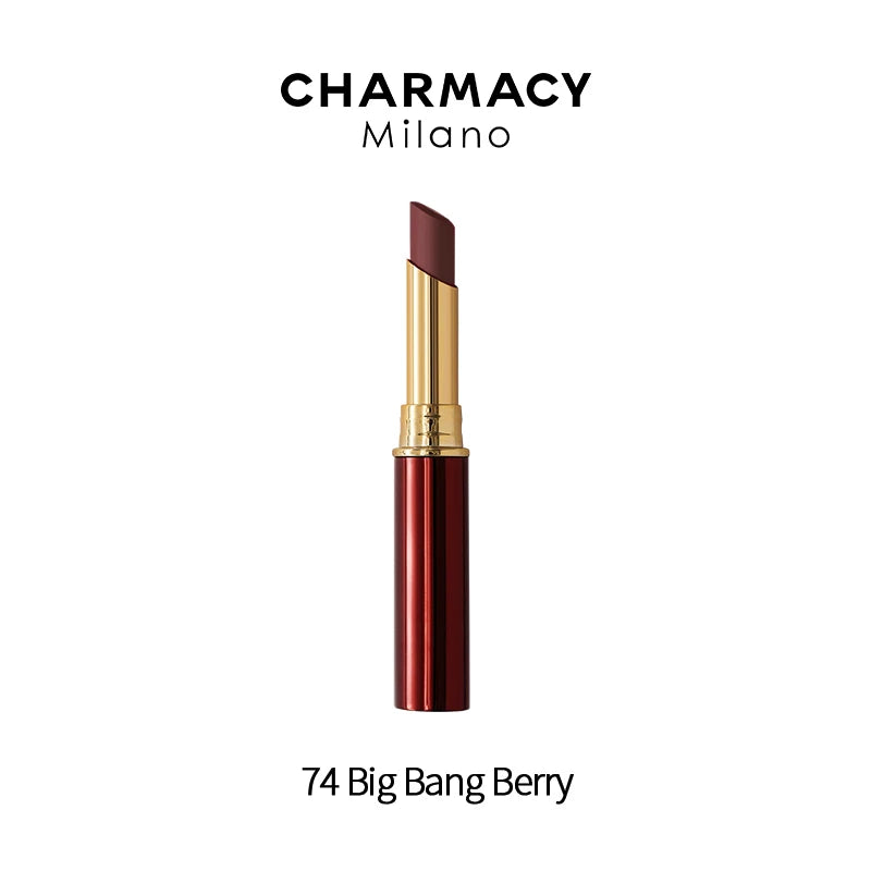 E CHARMACY Rouge à lèvres velours waterproof 16 couleurs, facile à porter, longue tenue, mat, maquillage pour les lèvres, cosmétique