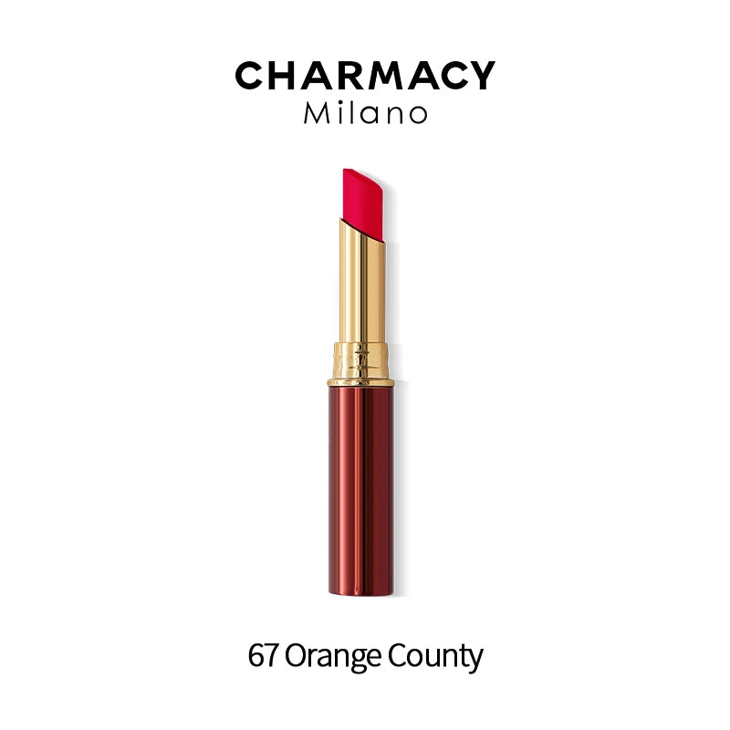 E CHARMACY Rouge à lèvres velours waterproof 16 couleurs, facile à porter, longue tenue, mat, maquillage pour les lèvres, cosmétique