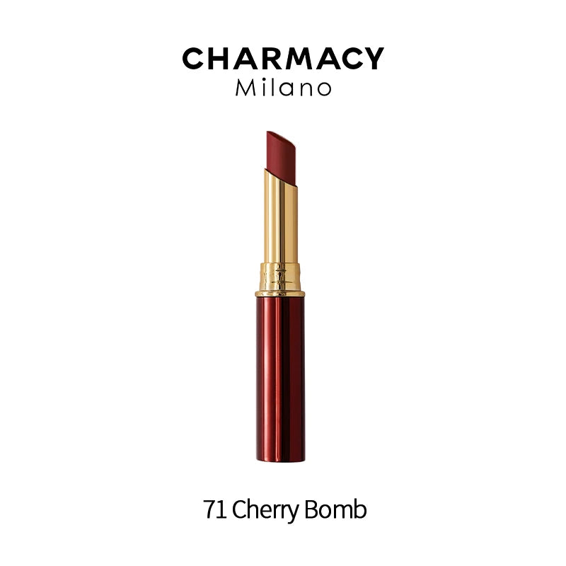 E CHARMACY Rouge à lèvres velours waterproof 16 couleurs, facile à porter, longue tenue, mat, maquillage pour les lèvres, cosmétique