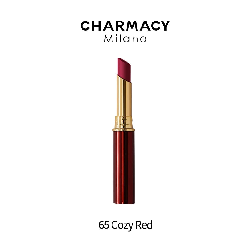 E CHARMACY Rouge à lèvres velours waterproof 16 couleurs, facile à porter, longue tenue, mat, maquillage pour les lèvres, cosmétique