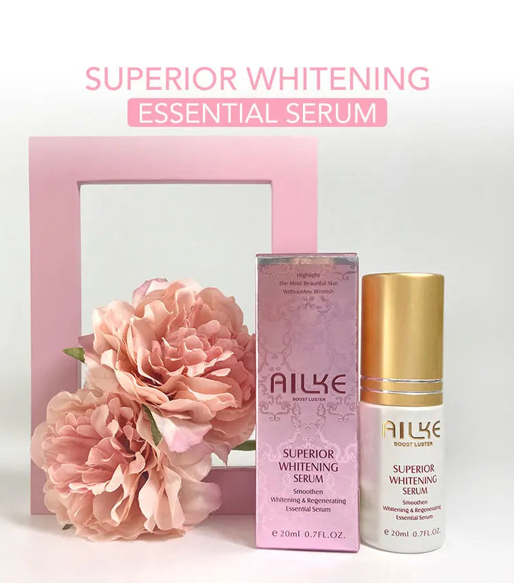 Coffret de soins éclaircissants F AILKE, au glutathion et à la vitamine C, pour une peau plus lumineuse et plus lisse, réduit les taches brunes, nettoie la peau et hydrate.