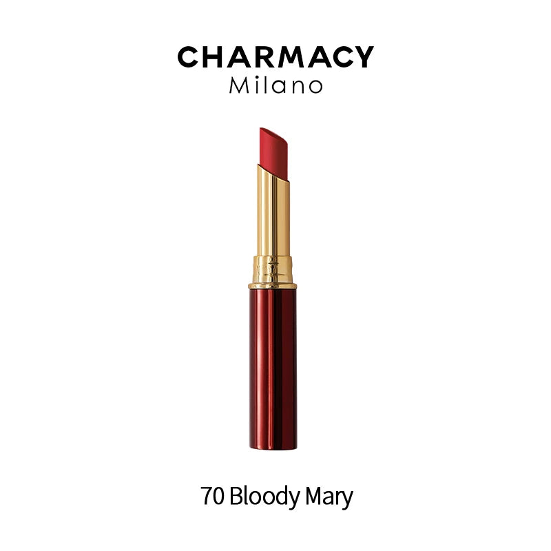 E CHARMACY Rouge à lèvres velours waterproof 16 couleurs, facile à porter, longue tenue, mat, maquillage pour les lèvres, cosmétique