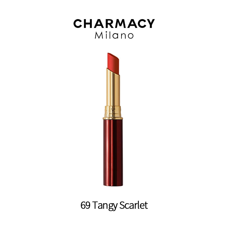 E CHARMACY Rouge à lèvres velours waterproof 16 couleurs, facile à porter, longue tenue, mat, maquillage pour les lèvres, cosmétique
