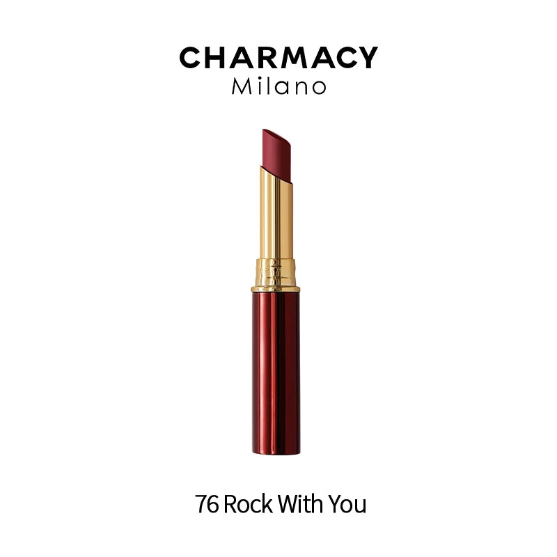 E CHARMACY Rouge à lèvres velours waterproof 16 couleurs, facile à porter, longue tenue, mat, maquillage pour les lèvres, cosmétique