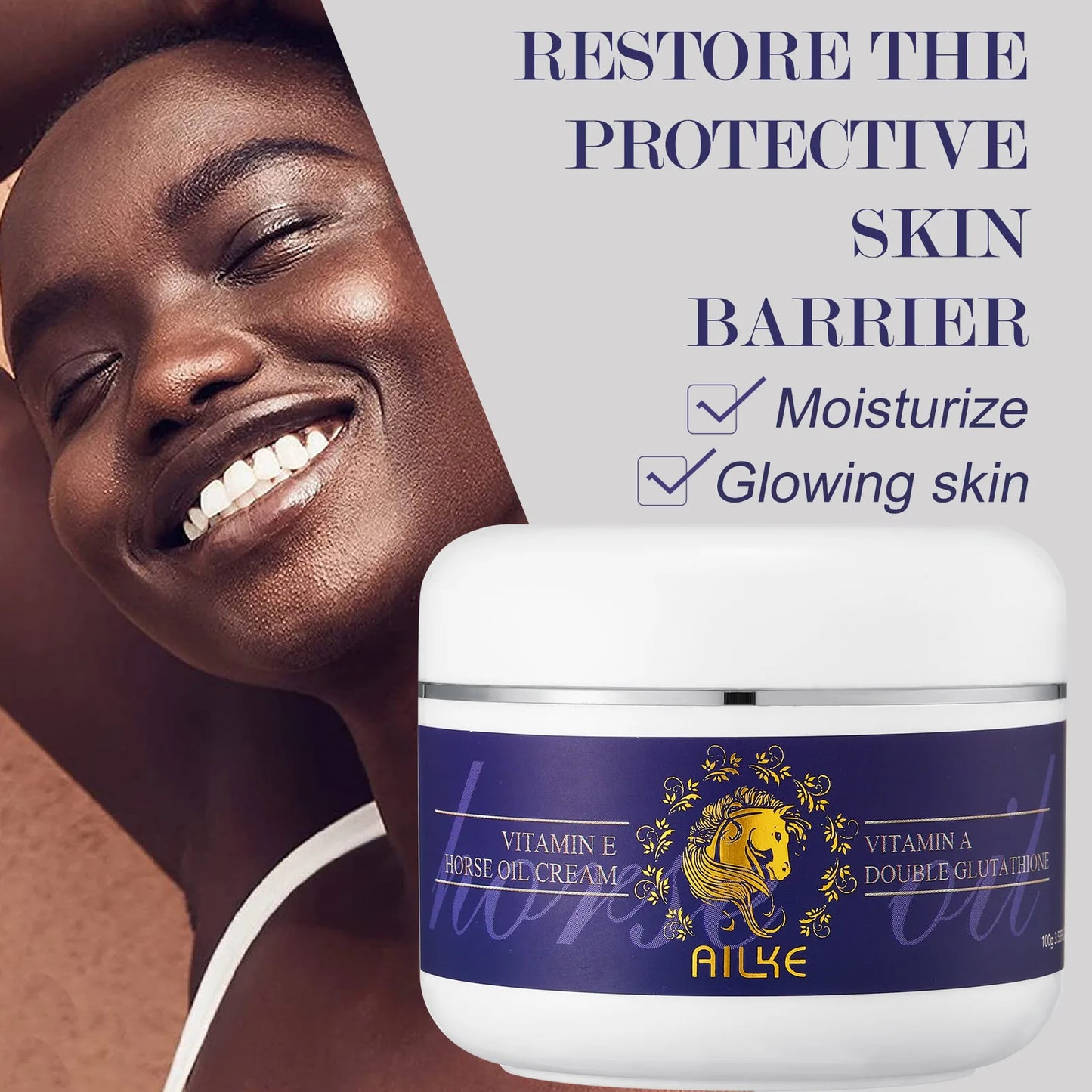 C Kit de soins pour la peau 5 en 1 F AILKE Glutathion pour femmes, avec lotion pour le corps, sérum, crème anti-taches brunes, crème pour le corps et savon éclaircissant