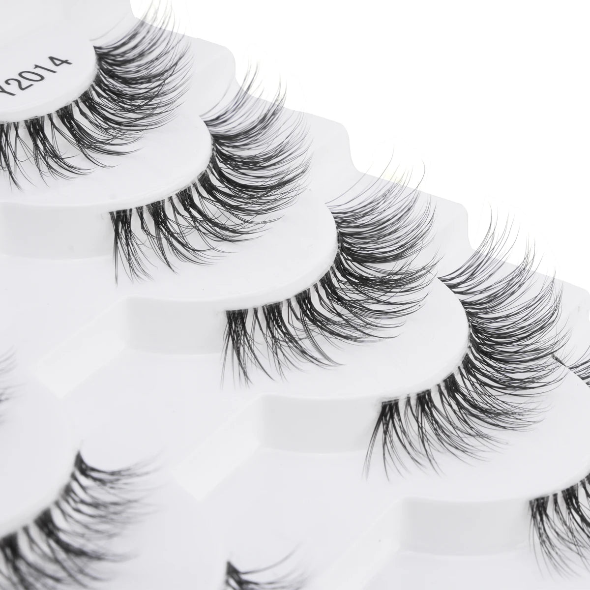 E Faux Cils ToWWX Faux Cils 3/10 Paires Naturel Long Vison Cils Bande Faux Cils Spectaculaires Yeux Complets Extension de Cils Maquillage