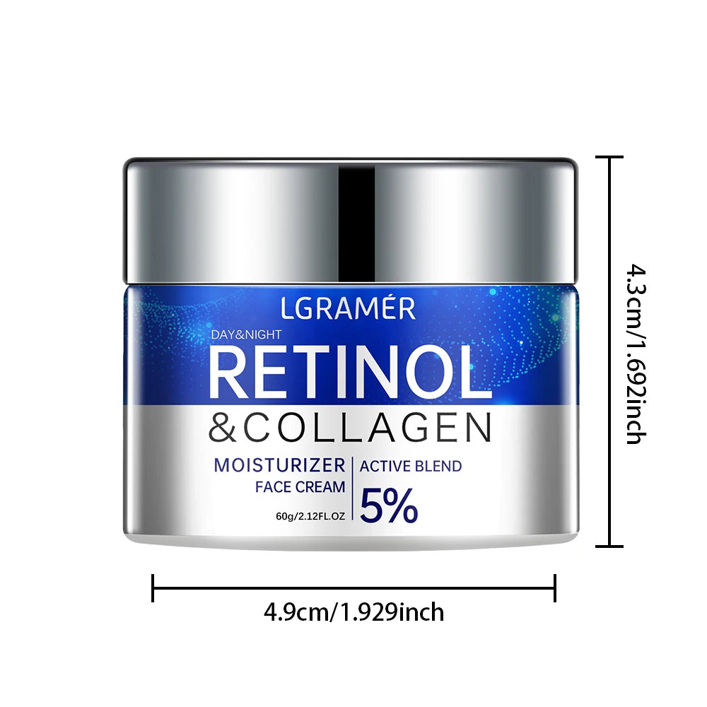 Crème anti-rides au rétinol F, anti-âge, raffermissante, liftante, estompe les ridules, blanchissante, hydratante, éclaircissante, soin de la peau, cosmétique