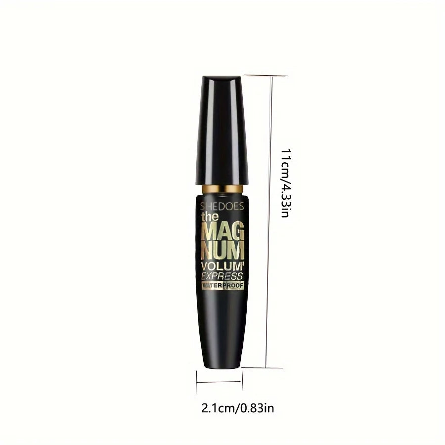 E Mascara WS 4Black, épaississant, allongeant, recourbant, mascara à fibres liquides waterproof
