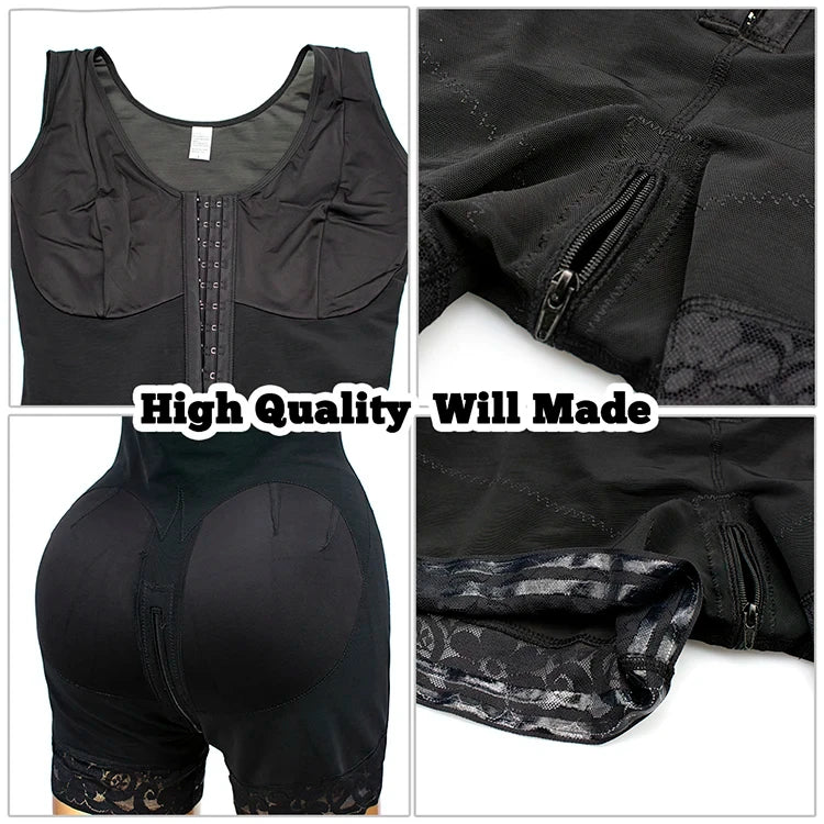 XXY Fajas Colombianas haute compression Body Shapewear femmes gaine correctrice contrôle du ventre post-liposuccion BBL ceinture amincissante
