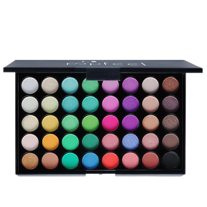 E POPFEEL Palette de fards à paupières 40 couleurs Longue tenue Maquillage facile Palette de fards à paupières marron, Palette de fards à paupières rose