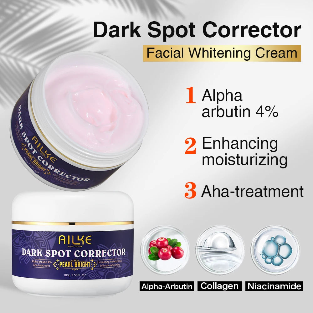 C Kit de soins pour la peau 5 en 1 F AILKE Glutathion pour femmes, avec lotion pour le corps, sérum, crème anti-taches brunes, crème pour le corps et savon éclaircissant