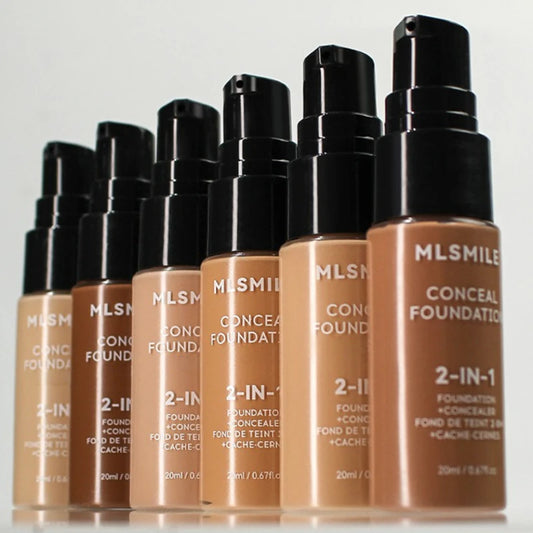 Fond de teint X OFace Matte BBream, anti-cernes longue tenue, imperméable, liquide, couvrance totale, base mate, maquillage professionnel