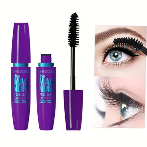 E Mascara WS 4Black, épaississant, allongeant, recourbant, mascara à fibres liquides waterproof