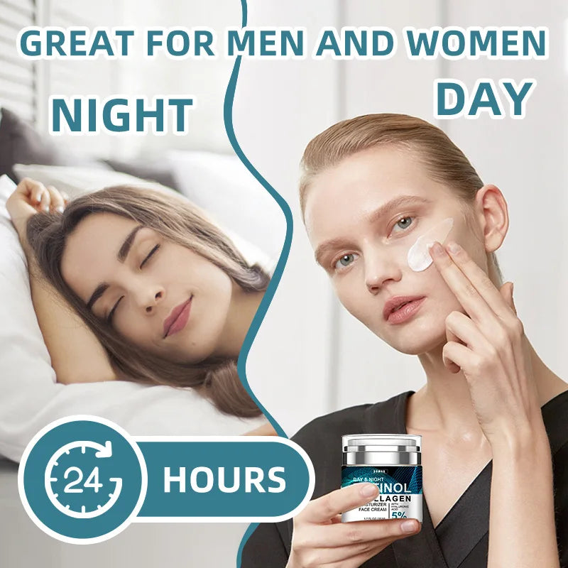 Crème visage anti-âge au rétinol F, hydratante, anti-rides, collagène, acide hyaluronique, soins de la peau, 50 ml