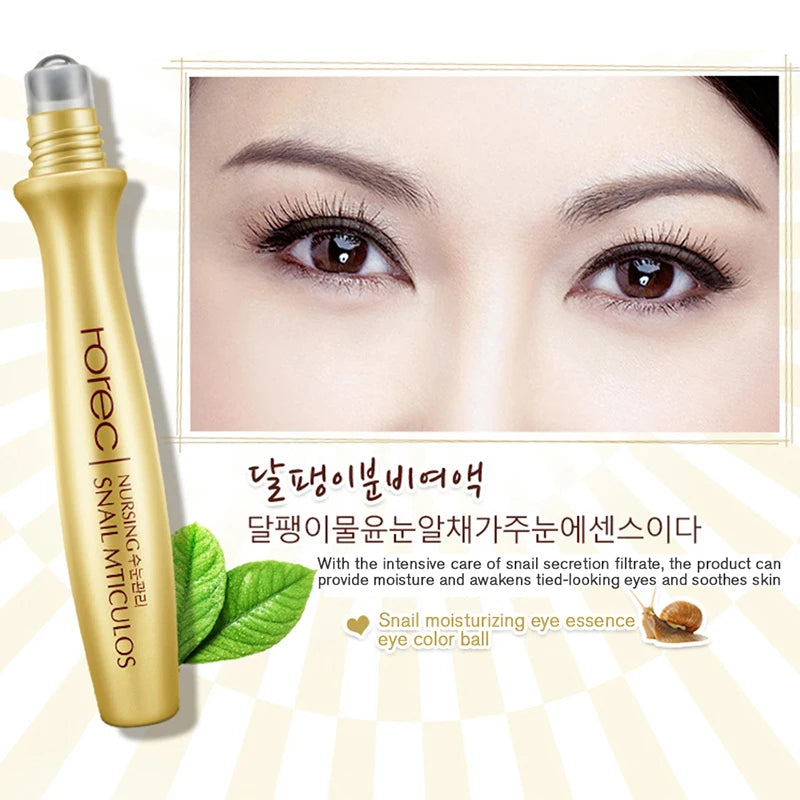 Crème d'escargot W Skincare, crème au collagène, anti-âge, éclaircit la peau, crème pour le visage, atténue les cernes, élimine les poches sous les yeux, sérum pour les yeux