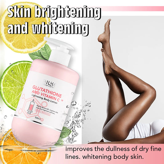 Coffret de soins éclaircissants F AILKE, au glutathion et à la vitamine C, pour une peau plus lumineuse et plus lisse, réduit les taches brunes, nettoie la peau et hydrate.