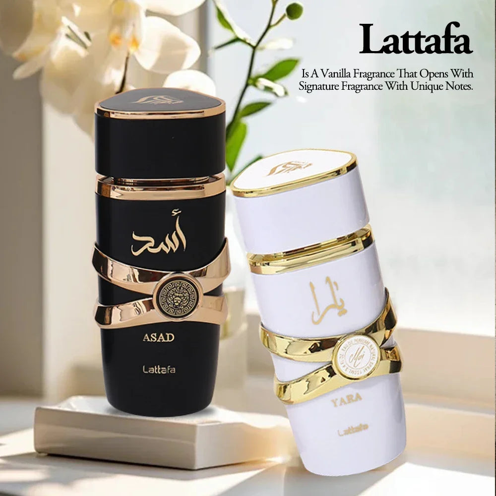B Lattafa Yara Perfume Women Eau De Parfum Original Arab Perfumes Arabian Perfume Lasting Fragrance Light Fragrance Long-lasting