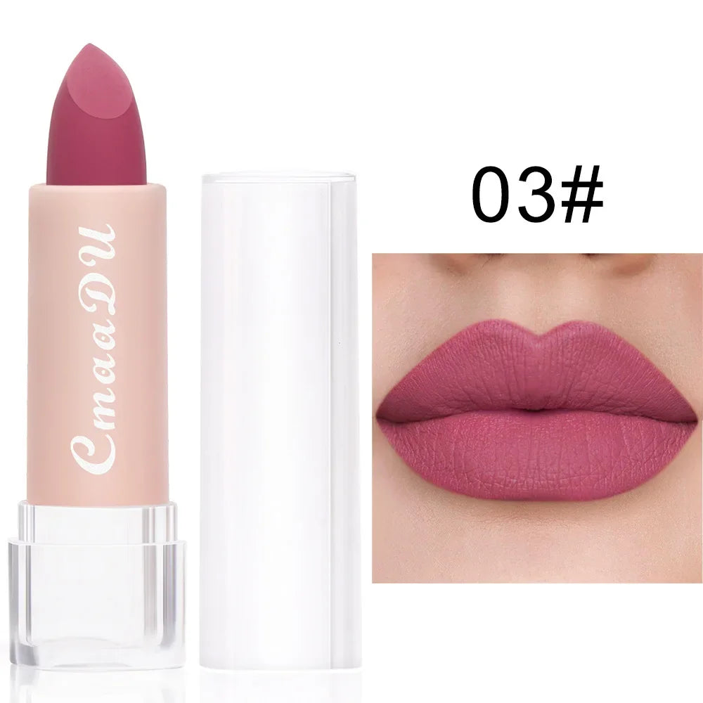 E Rouge à lèvres WS 15 couleurs, maquillage pour les lèvres, sexy, velours mat, longue tenue, imperméable, antiadhésif, cosmétique pour les lèvres