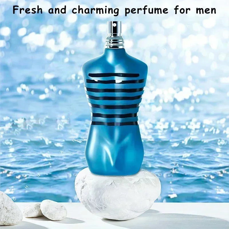 B100ml High Quality Perfume Men Ocean Long Lasting Fragrance Pheromone Parfum Cologne Men's and Women's Light Fragrances Gift
