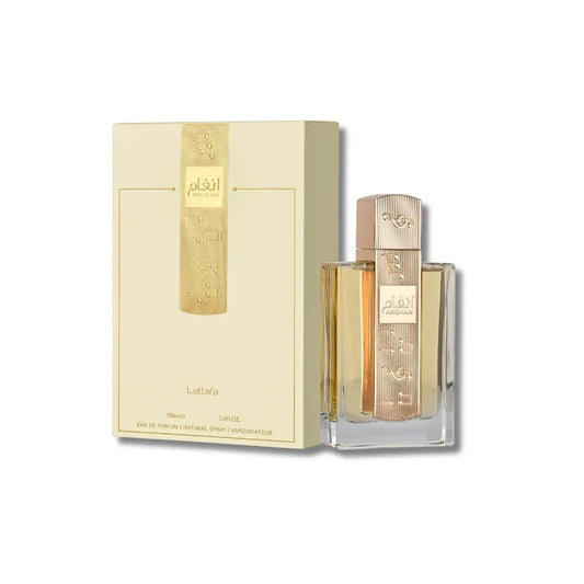 B Lattafa Angham 100 ml - Parfum exquis du Moyen-Orient arabe de Dubaï pour femme Parfum exquis et intemporel de haute qualité