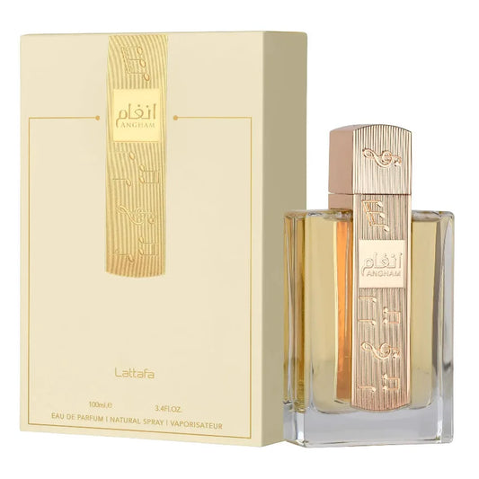 B Lattafa Angham 100 ml - Parfum exquis du Moyen-Orient arabe de Dubaï pour femme Parfum exquis et intemporel de haute qualité