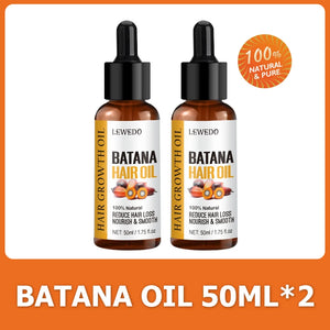 Huile de Batana XXX Lewedo Naturals pour une croissance rapide des cheveux pour hommes et femmes. Huile de Batana pure pour nourrir les cheveux brillants et sains. Soin anti-chute.