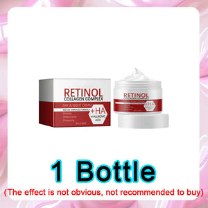 Crème blanchissante visage corps W Rétinol Collagène Acide hyaluronique 3 en 1 Élimine les taches brunes Élimine la mélanine Dissipe l'acné Éclaircit la peau