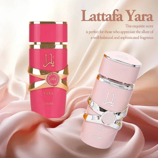 B Lattafa Yara Perfume Women Eau De Parfum Original Arab Perfumes Arabian Perfume Lasting Fragrance Light Fragrance Long-lasting