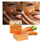 D Savon sérum antioxydant à la carotte pure EA AILKE, nettoyant anti-taches, pain de savon éclaircissant pour la peau, à la vitamine C, pour le corps et le visage