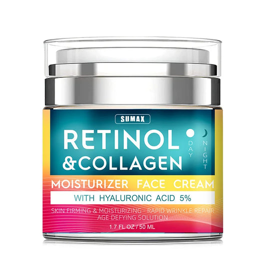Crème visage anti-âge au rétinol F, hydratante, anti-rides, collagène, acide hyaluronique, soins de la peau, 50 ml