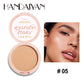 E Poudre compacte mate pour le visage, 8 couleurs, contrôle du sébum pendant 24 heures, fond de teint naturel, couvrance totale, maquillage longue durée et imperméable