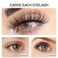 E Mascara WS 4D Lash Cils noirs Waterproof et anti-bavures Longue tenue Sans desquamation Naturel Sans paquets, Exquis toute la journée