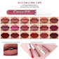 E 18 Couleurs Antiadhésif Coupe Rouge à Lèvres Liquide Anti-Blurse Ne Se Décolore Pas Rouge à Lèvres Velours Mat Brume Brillant à Lèvres Imperméable