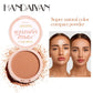 E Poudre compacte mate pour le visage, 8 couleurs, contrôle du sébum pendant 24 heures, fond de teint naturel, couvrance totale, maquillage longue durée et imperméable