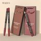 E Coffret crayon à lèvres waterproof WS Rozza, crayon à lèvres léger et précis avec une texture ultra douce et estompable, mat et doux