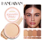 E Poudre compacte mate pour le visage, 8 couleurs, contrôle du sébum pendant 24 heures, fond de teint naturel, couvrance totale, maquillage longue durée et imperméable