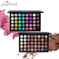 E POPFEEL Palette de fards à paupières 40 couleurs Longue tenue Maquillage facile Palette de fards à paupières marron, Palette de fards à paupières rose