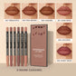 E Coffret crayon à lèvres waterproof WS Rozza, crayon à lèvres léger et précis avec une texture ultra douce et estompable, mat et doux